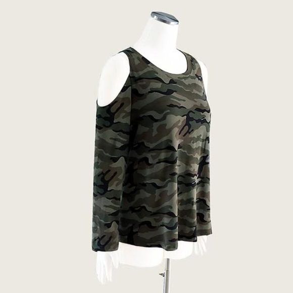 Leo Rosi Cold Shoulder Top - Picture 2 of 6